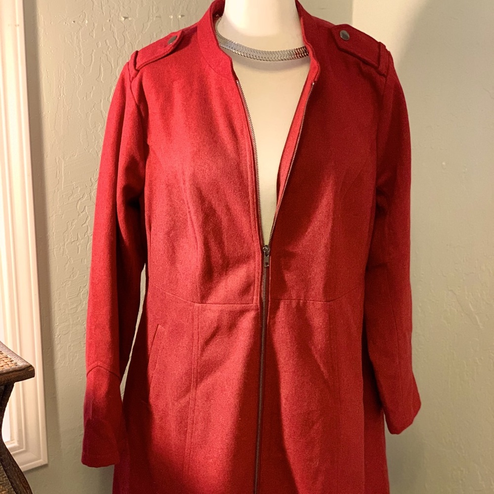 Torrid thick wool jacket size 1 (14/16) BNWT